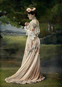 Theatre Du Vaudeville. - LEsboufe - Suzanne Despres, Mrs. Richter-Mrs. Belgrand szerepe, 1904. alkotó: Unbekannt