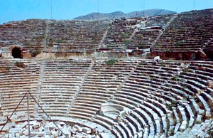 Színház, Hierapolis, Pamukkale, Törökország, Kr.e. 190 alkotó: Unbekannt