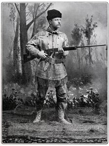 Theodore Roosevelt amerikai katona és politikus, 1898 alkotó: Unbekannt