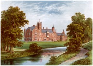 Thicket Priory, York, a Dunnington-Jefferson család otthona, 1880 alkotó: Unbekannt