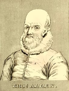 Thomas Allen, 1542-1632, 1830. alkotó: Unbekannt