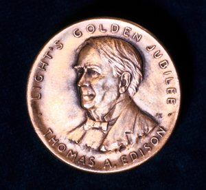 Thomas Alva Edison amerikai fizikus és feltaláló, 1929 alkotó: Unbekannt