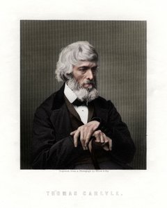 Thomas Carlyle skót esszéíró, szatirikus és történész, 19. század közepe-vége alkotó: Unbekannt