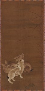Három nyúl a Holdra néz, 1368-1644. alkotó: Unbekannt