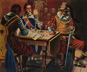 Tilly 1559-1632. - Metszet A. van Dyck festménye után, 1934. alkotó: Unbekannt