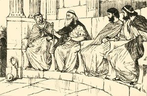 Timelon a Syracusan Assembly-ben, 1890. alkotó: Unbekannt