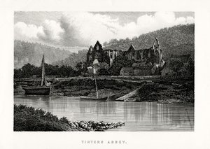 Tintern Abbey, Monmouthshire, Anglia, 1896 alkotó: Unbekannt