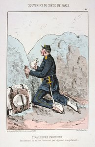 Parisian Tirailleurs, Párizs ostroma, 1870-1871 alkotó: Unbekannt