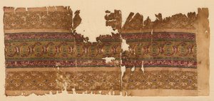 Tiraz gilosszalagokkal, 1100-as évek. alkotó: Unbekannt