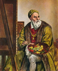 Tizian 147677-1576. - Önarckép, 1934. alkotó: Unbekannt