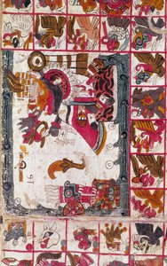 Tonalamatl Aubin, Folio 16, 15. század alkotó: Unbekannt