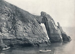 Torquay – The Natural Arch London Bridge, 1895 alkotó: Unbekannt