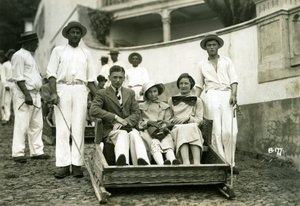 Turisták, Madeira, 1920-c1940-es évek alkotó: Unbekannt