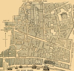 Tower Street Ward, 1872. alkotó: Unbekannt