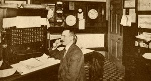 Traffic Controllers Office, London Underground Railways, 1930. alkotó: Unbekannt