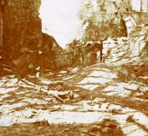 Árkok, Pervijze, Flandria, Belgium, c1914-c1918 alkotó: Unbekannt