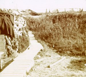 Árkok, Ramskapelle, Belgium, 1914-c1918 alkotó: Unbekannt