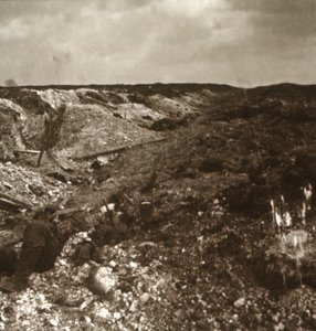 Trenches, Somme, Észak-Franciaország, 1914-c1918 alkotó: Unbekannt