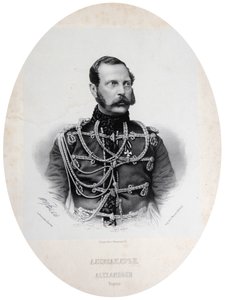 II. Sándor orosz cár, 1860-as évek alkotó: Unbekannt