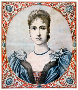 Alexandra cárnő, Oroszország császárné hitvese, 1894 alkotó: Unbekannt