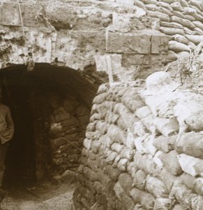 Tunnel, Mt Helmet, Franciaország, 1914-c1918 alkotó: Unbekannt