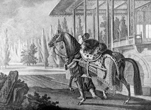 Török pasa arab hack, 1722 1938 alkotó: Unbekannt