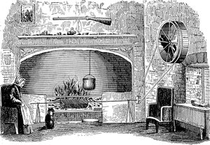 Köpött kutya munka közben, c1880 alkotó: Unbekannt