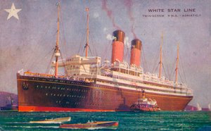 Twin-Screw RMS Adriatic, a White Star Line, c1907 alkotó: Unbekannt