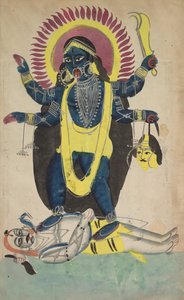 Kali két aspektusa c. 1880-1890. alkotó: Unbekannt
