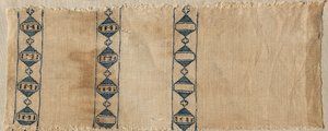 Két sál vagy fejdísz töredék, 1300-as évek. alkotó: Unbekannt