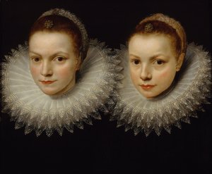 Két nővér, 1610-1615. alkotó: Unbekannt