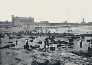 Tynemouth – Az akvárium és homok, 1895 alkotó: Unbekannt