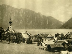 Unterach am Attersee, Felső-Ausztria, 1935. alkotó: Unbekannt