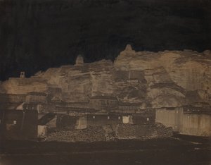 Cím nélkül, [épületek, esetleg régészeti lelőhely], 1860-as évek. alkotó: Unbekannt