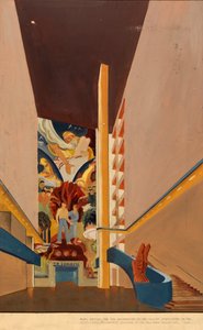 Cím nélküli falfestmény, kb. 1939. alkotó: Unbekannt
