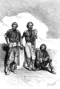 Vagrant Convicts, Kína, c1890 alkotó: Unbekannt