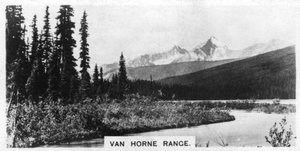 Van Horne hegység, Kanadai Sziklás-hegység, 1920-as évek alkotó: Unbekannt
