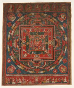 Vasudhara Mandala, 1777-es Samvat 897-re keltezve. alkotó: Unbekannt