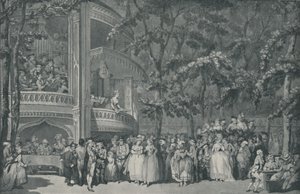 Vauxhall Gardens, 1785, 1920 alkotó: Unbekannt
