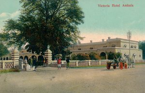 Victoria Hotel Ambala, 1900 alkotó: Unbekannt