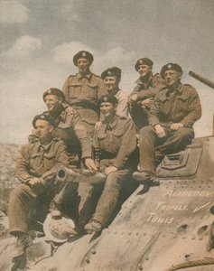 A Mareth-vonal győztesei, 1943 alkotó: Unbekannt