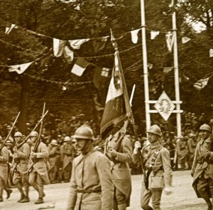 Győzelmi felvonulás, 1918 alkotó: Unbekannt