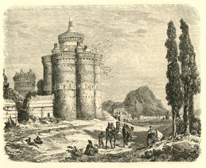 Nézet Ispahan közelében, 1890. alkotó: Unbekannt