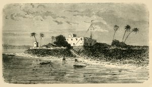 Kilátás a Hooghly szájánál, 1890. alkotó: Unbekannt