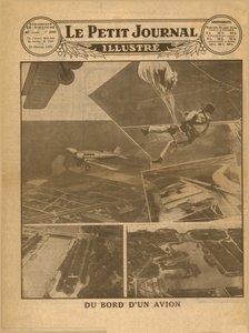 Kilátás a repülőgép fedélzetéről, 1931. alkotó: Unbekannt