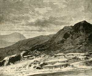 Nézet Örményországban, 1890. alkotó: Unbekannt