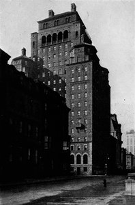 Déli nézet a Fraternity Clubs Building Madison Avenue-ján, New York City, 1924 alkotó: Unbekannt
