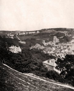 Hastings kilátása East Hillről, Sussex, 1900 alkotó: Unbekannt