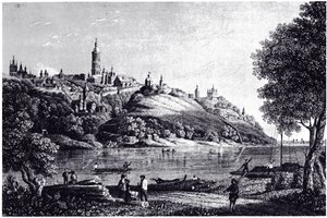 Kijev látképe, 1835 alkotó: Unbekannt
