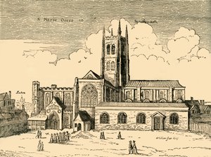 St. Mary Overy kilátása, 1878. alkotó: Unbekannt